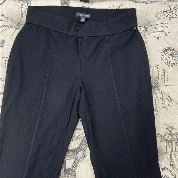 Eileen Fisher Elegant Stretch Pants - Picture 4 of 7